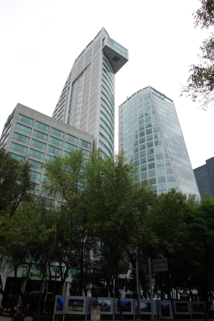 Torres del complejo Reforma 222 en Ciudad de México
